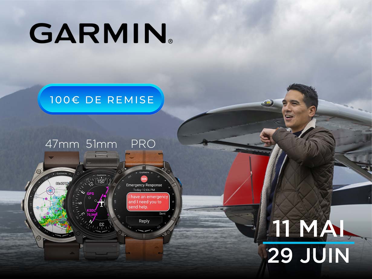 Promotion montres Garmin